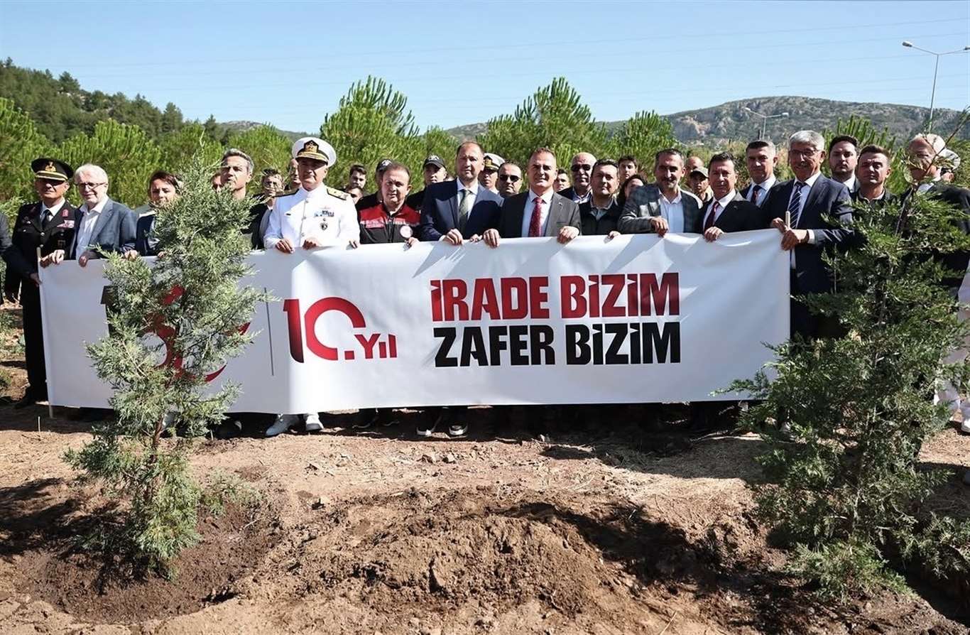 Muğla’da 15 Temmuz şehitleri anıldı haberi