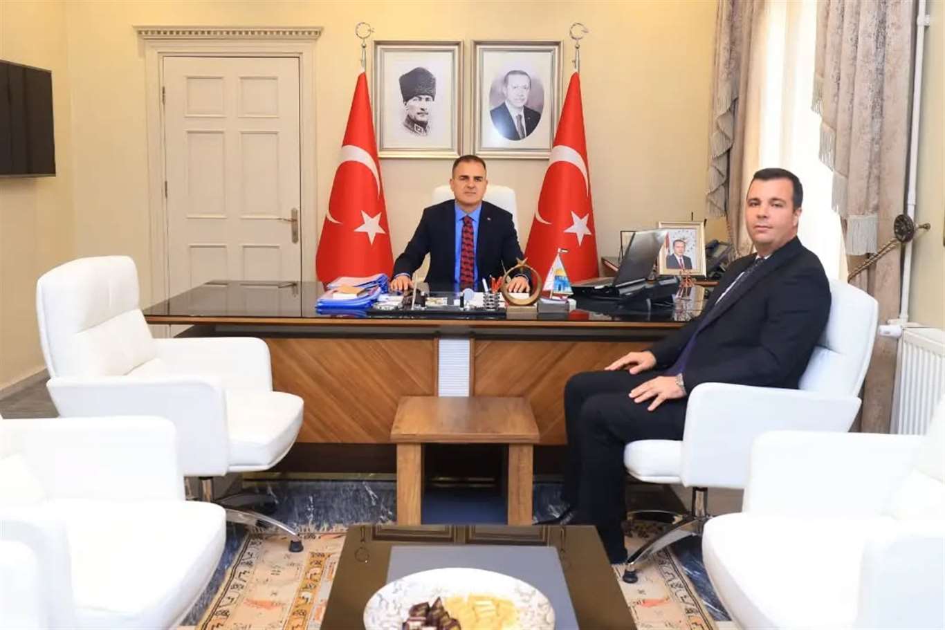 Dalaman Kaymakamı Ferhat Vardar’dan Vali Akbıyık’a ziyaret haberi
