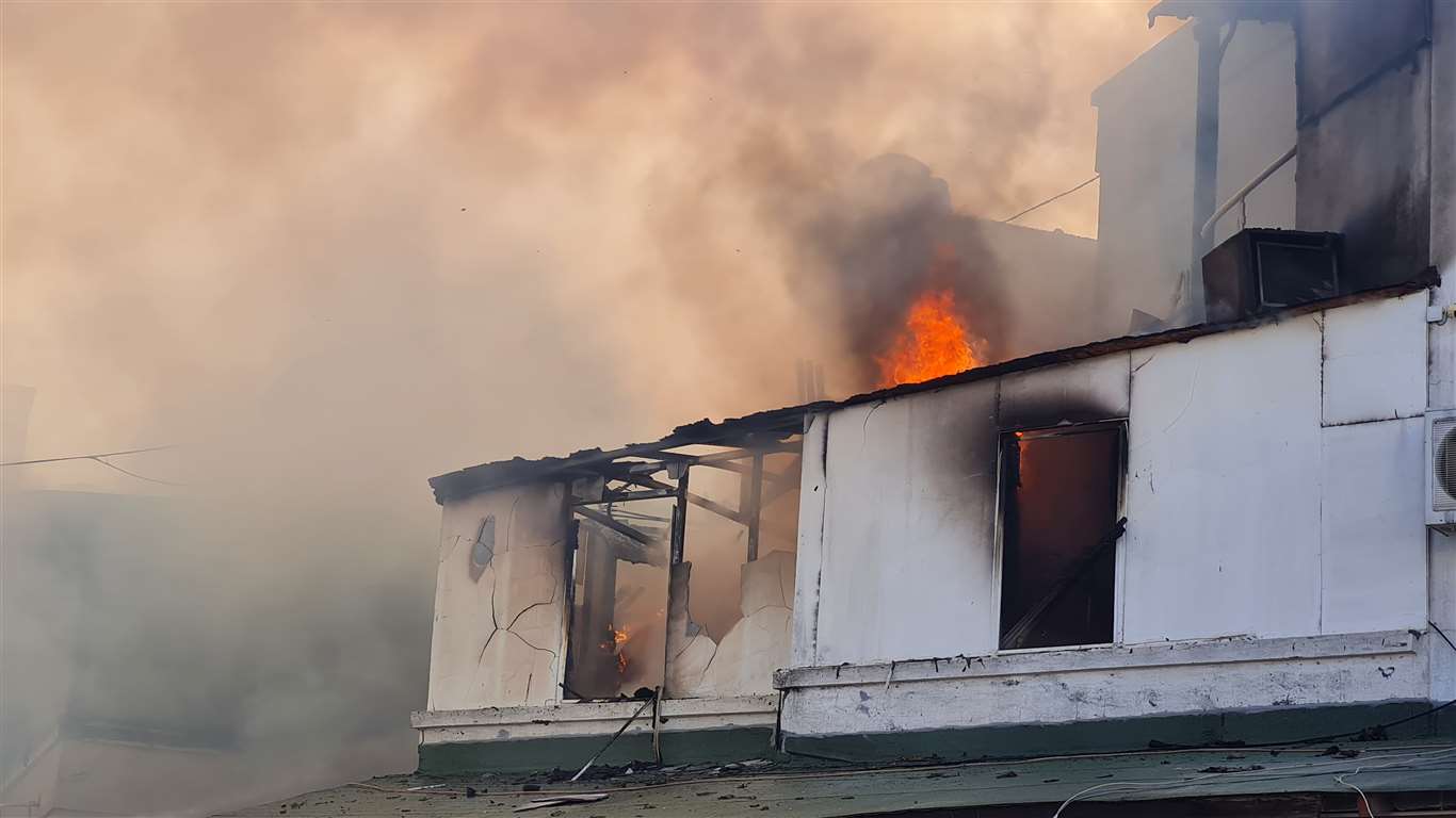    Bodrum'da fırın yangını işyerleri ve ikametlere sıçradı haberi