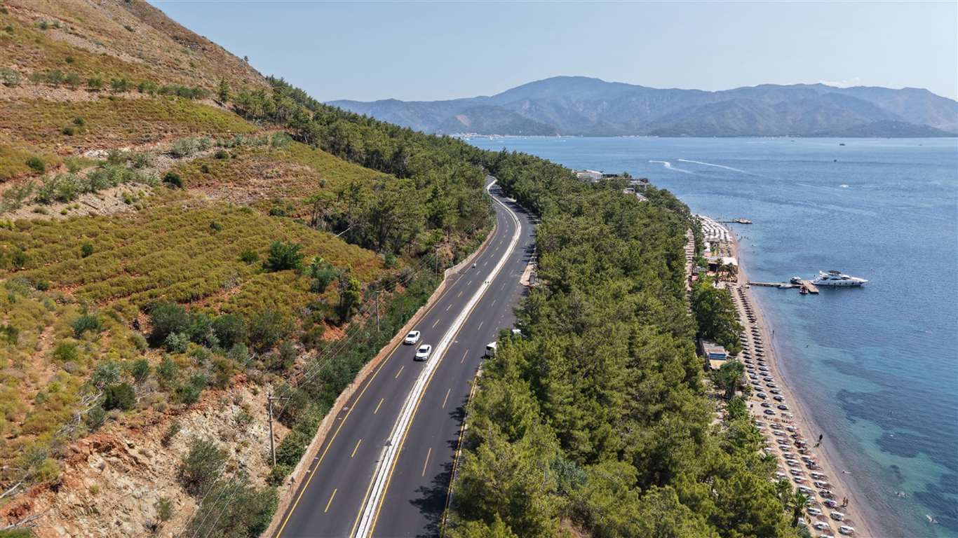 Marmaris İçmeler’e 77 milyon TL’lik yol yatırımı haberi