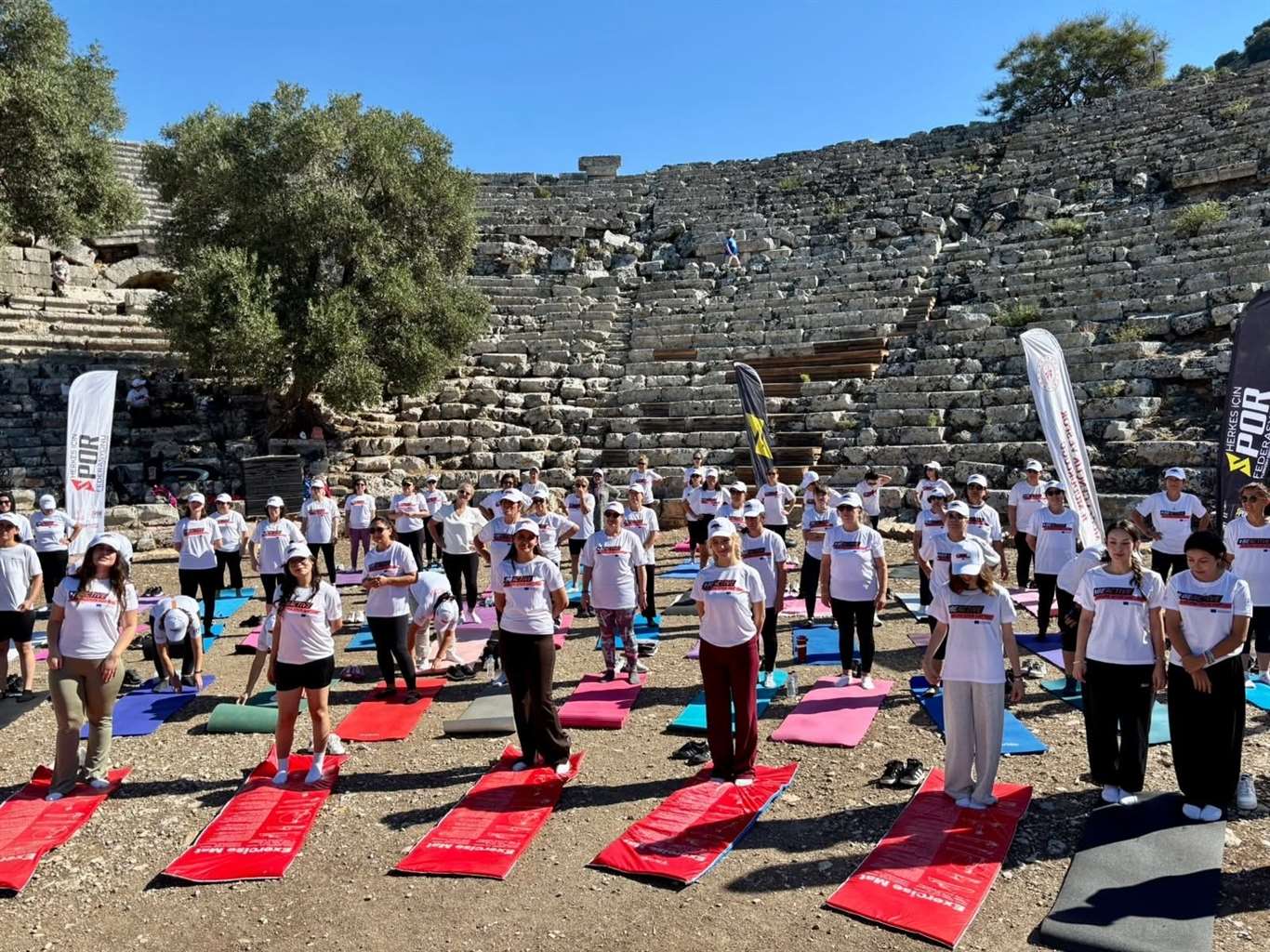    Kaunos Antik Kenti’nde spor ve tarih buluşması haberi
