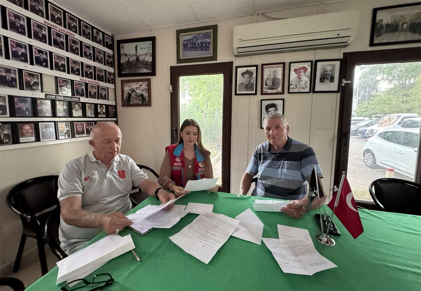 Marmaris'in öğrencilerinden gazileri duygulandıran mektuplar haberi