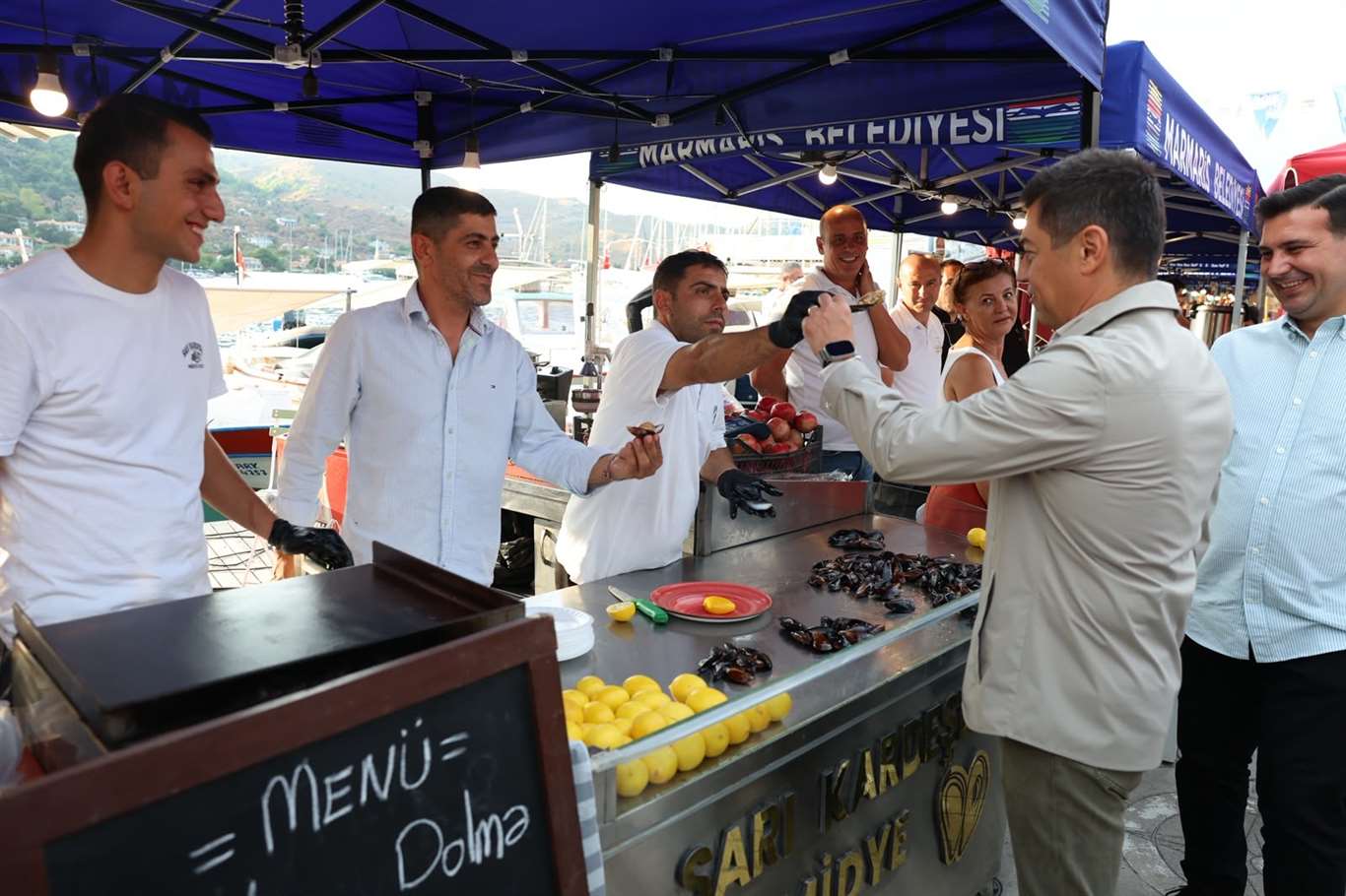 Marmaris’te denizin tüm renkleri festivalde buluştu haberi