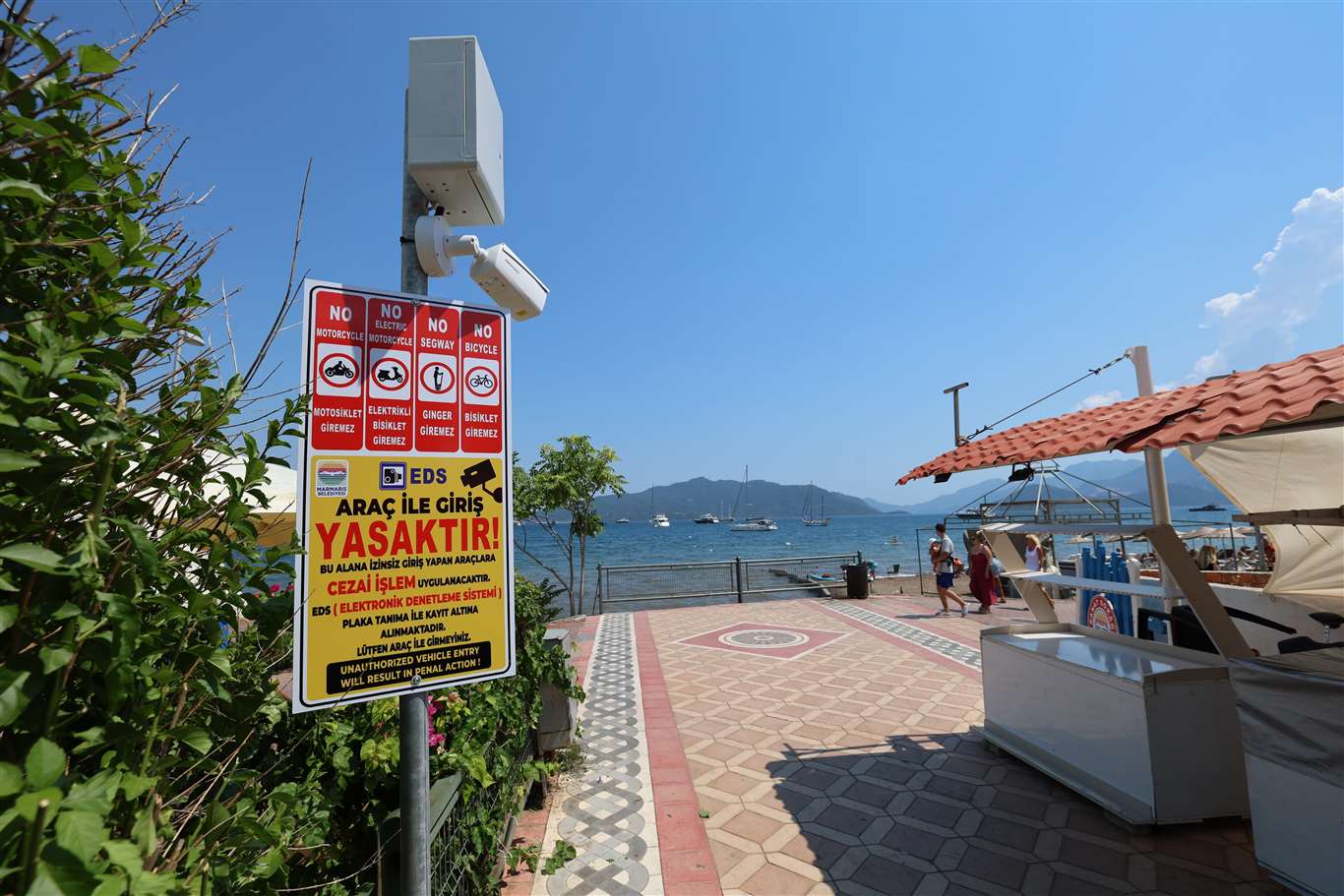  Marmaris'te EDS ağı genişliyor haberi