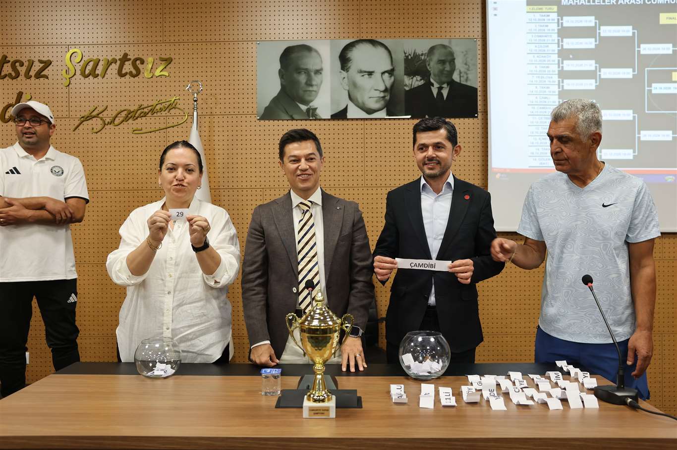 Marmaris’te 29 Ekim Cumhuriyet Kupası için kura çekildi haberi