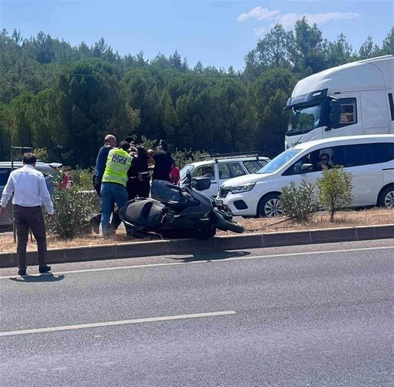 Menteşe’de polisten kaçan motosikletli yakalandı haberi