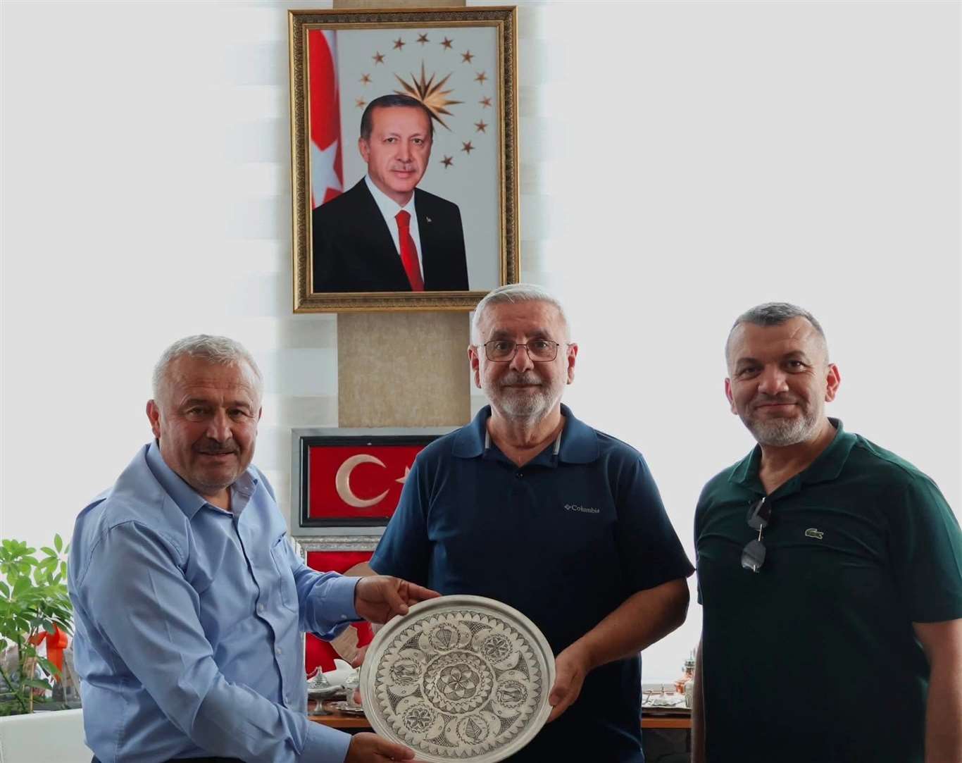 Metiner'den Başkan Mehmet Demir'e ziyaret haberi