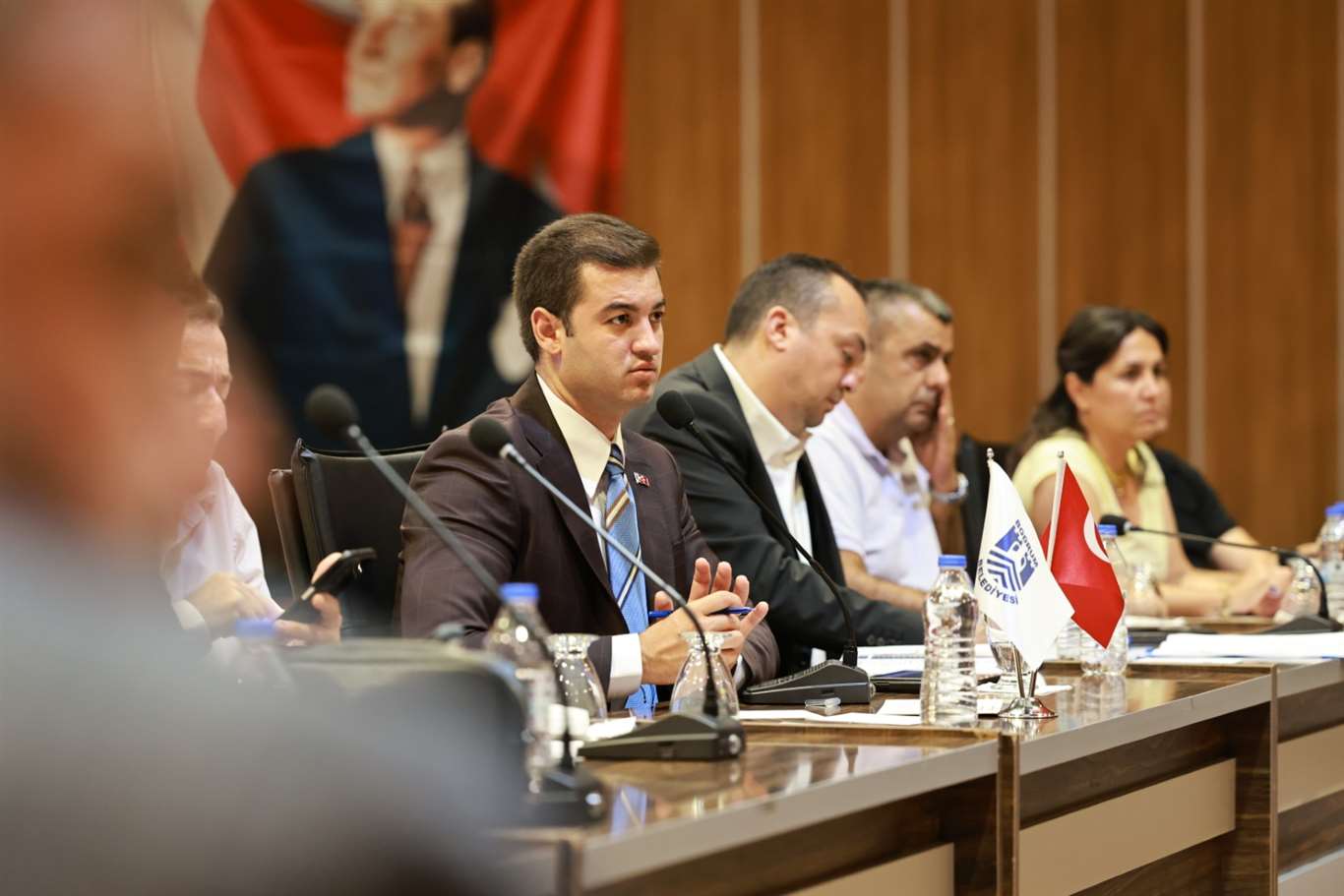 Muhtarlarla hizmet ve projeler masaya yatırıldı haberi