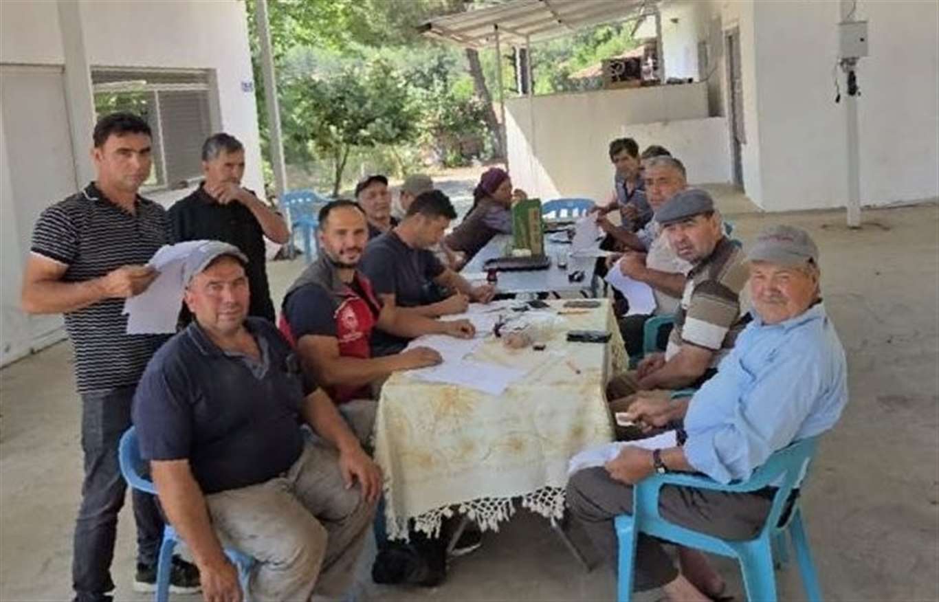  Muğla'da üreticilere destekler anlatıldı, yangın uyarısı yapıldı haberi