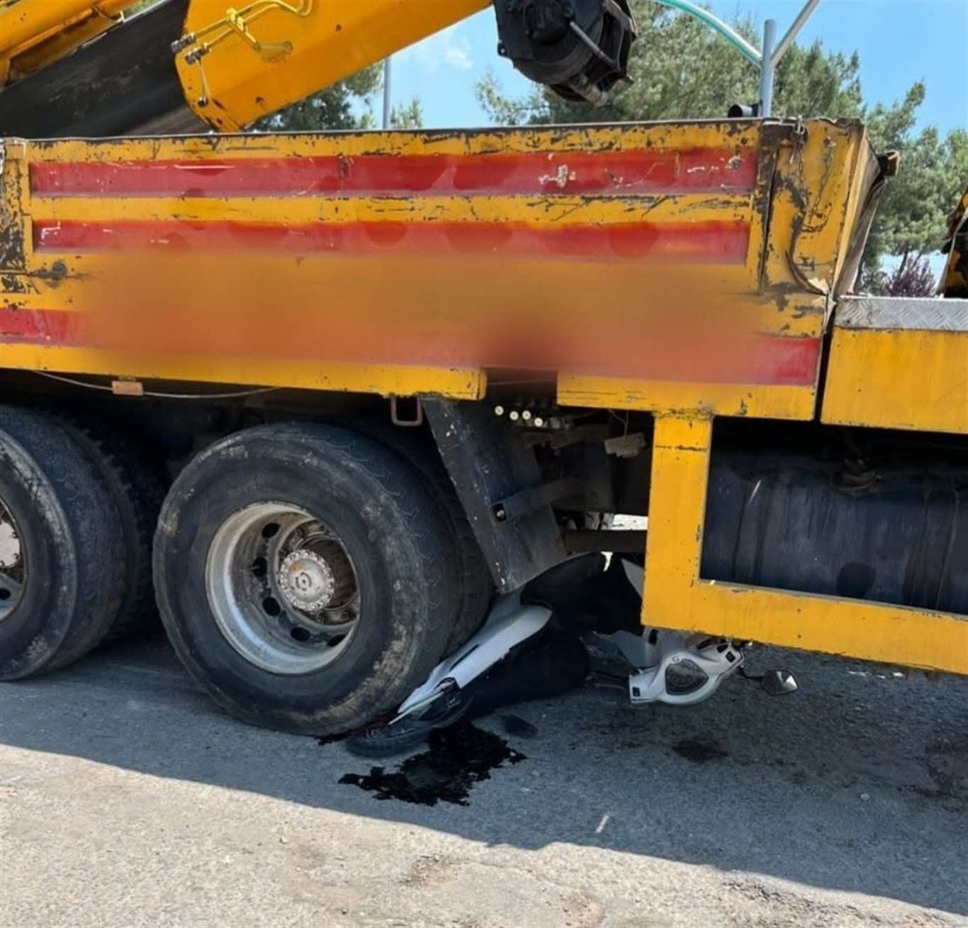Vincin altında kalmaktan son anda kurtuldu haberi