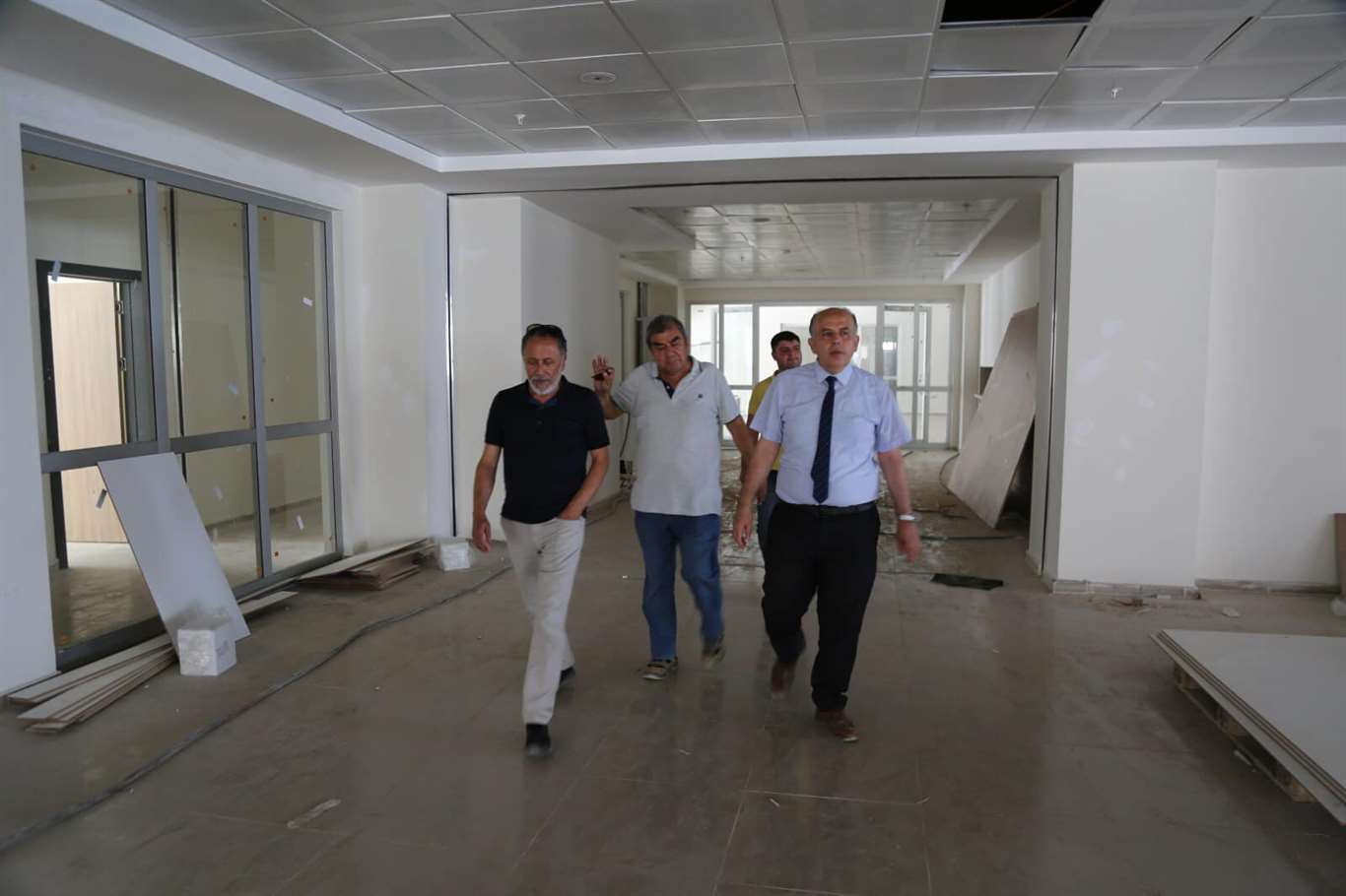          Menteşe'de 4 Bin 48 kişilik yurt inşaatı devam ediyor haberi