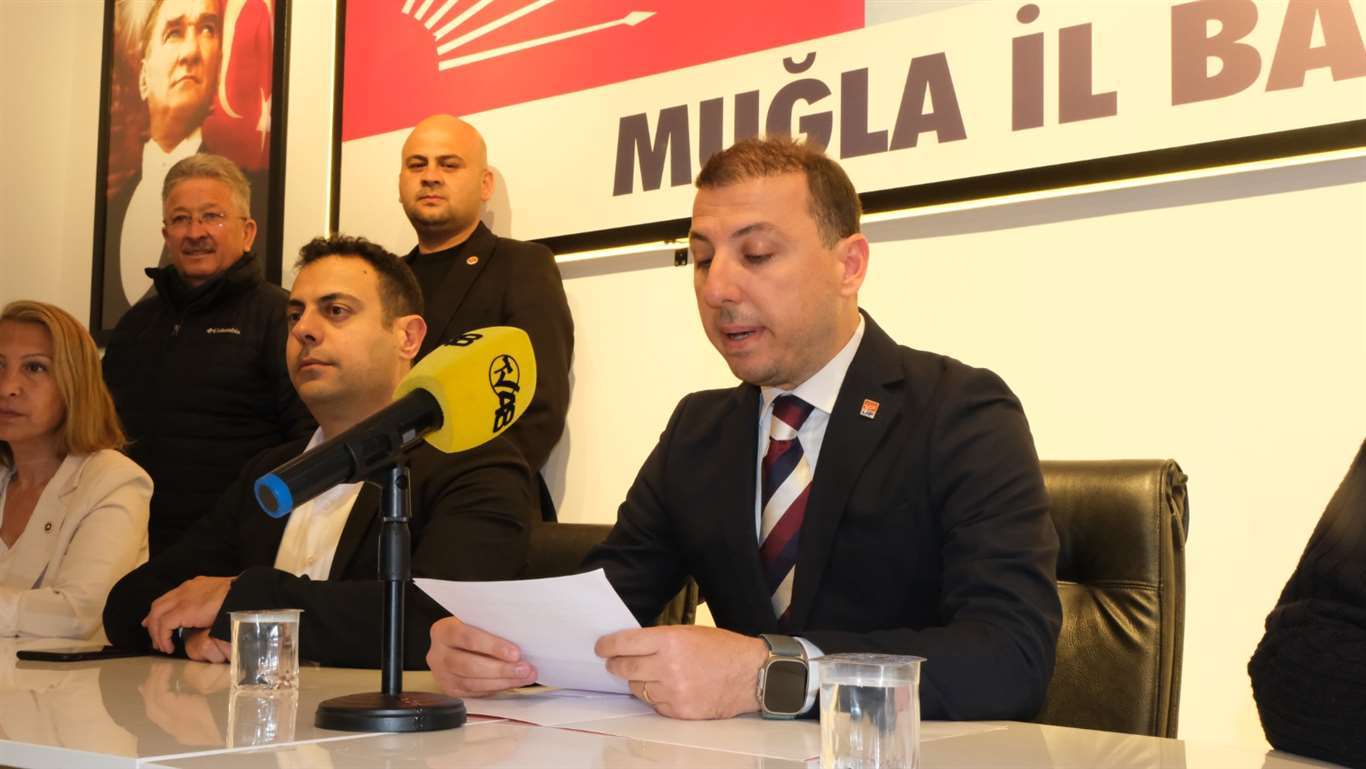    CHP Muğla İl Başkanı Balcı: 