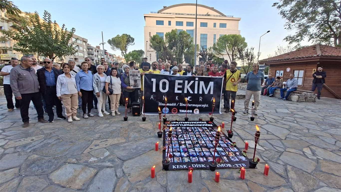 Menteşe’de 10 Ekim katliamının 11. yılında adalet çağrısı haberi