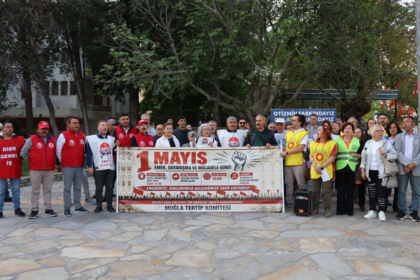Menteşe'de 1 Mayıs'a çağrı: 