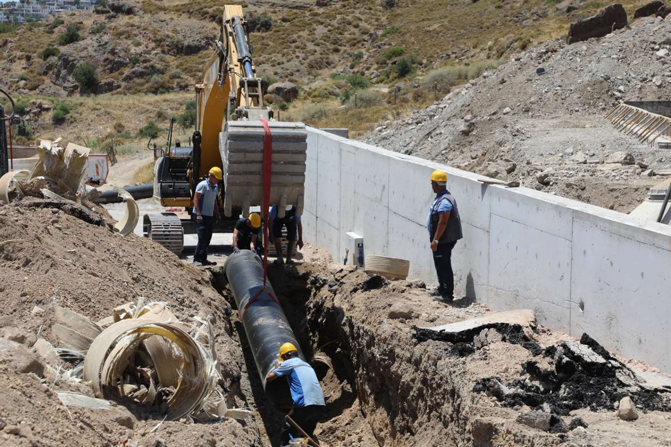 Muğla'da 6 ayda 174 bin metrelik altyapı yatırımı haberi