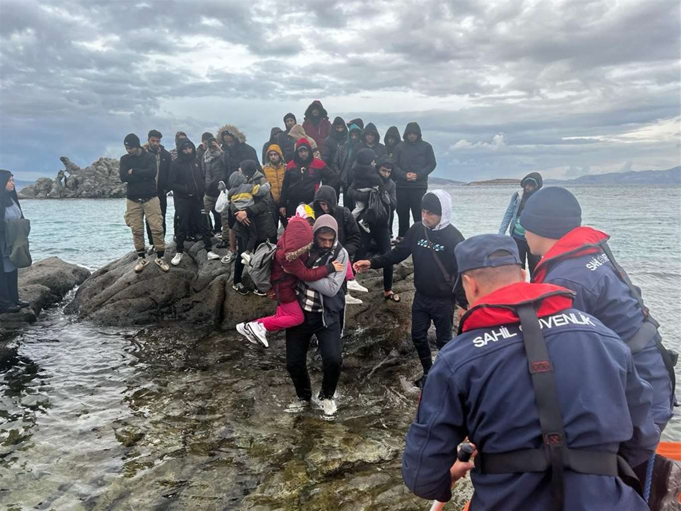 Bodrum'da düzensiz göçmen operasyonu haberi