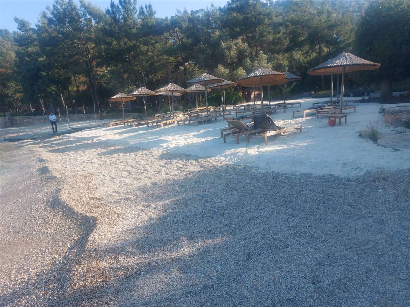 Bodrum'da beyaz kum sevdası bitmiyor haberi