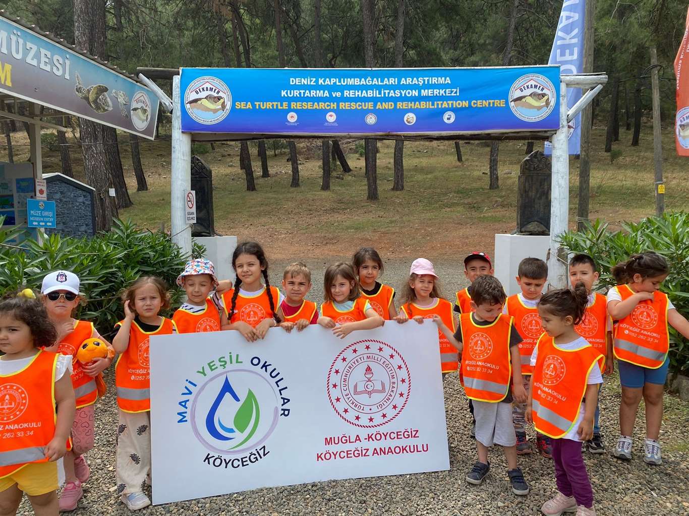 Köyceğizli miniklere deniz kaplumbağaları tanıtıldı haberi