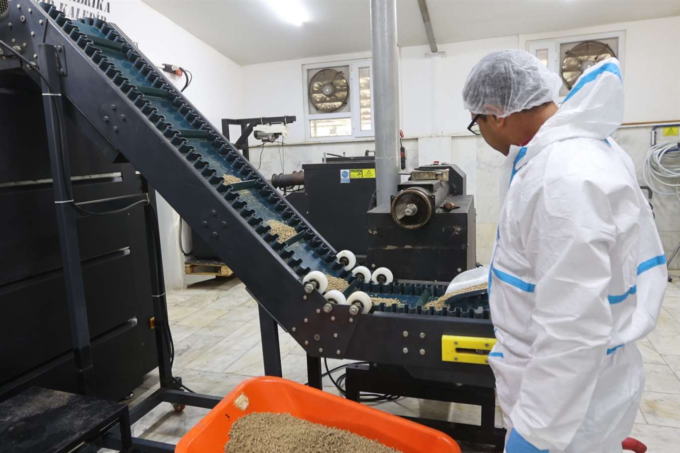Sokak hayvanları için 42 ton mama üretildi haberi