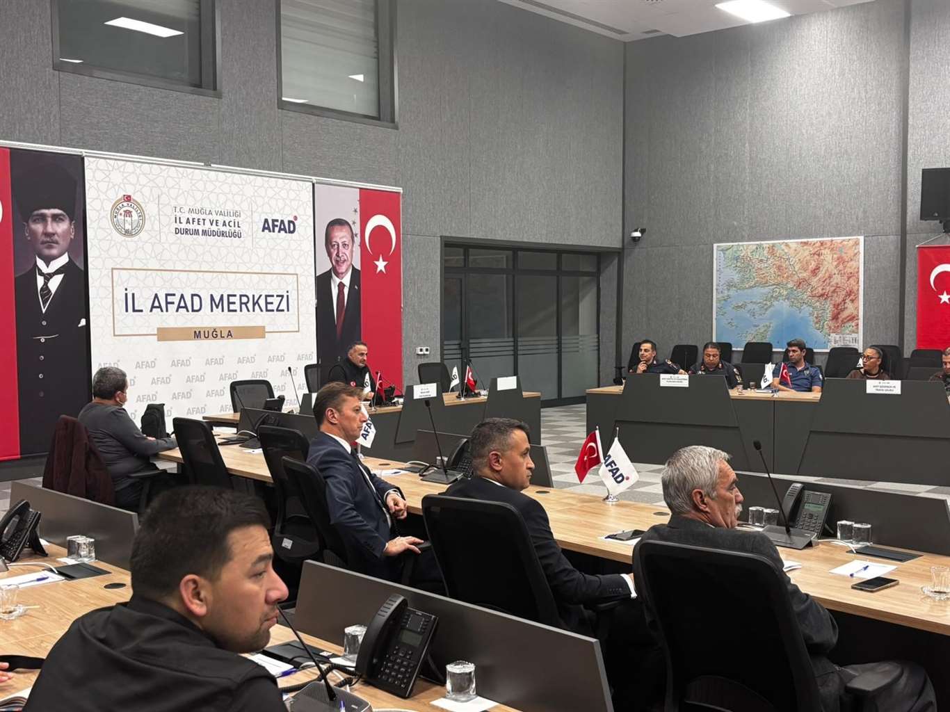Muğla'da afetlere hazırlık toplantısı haberi