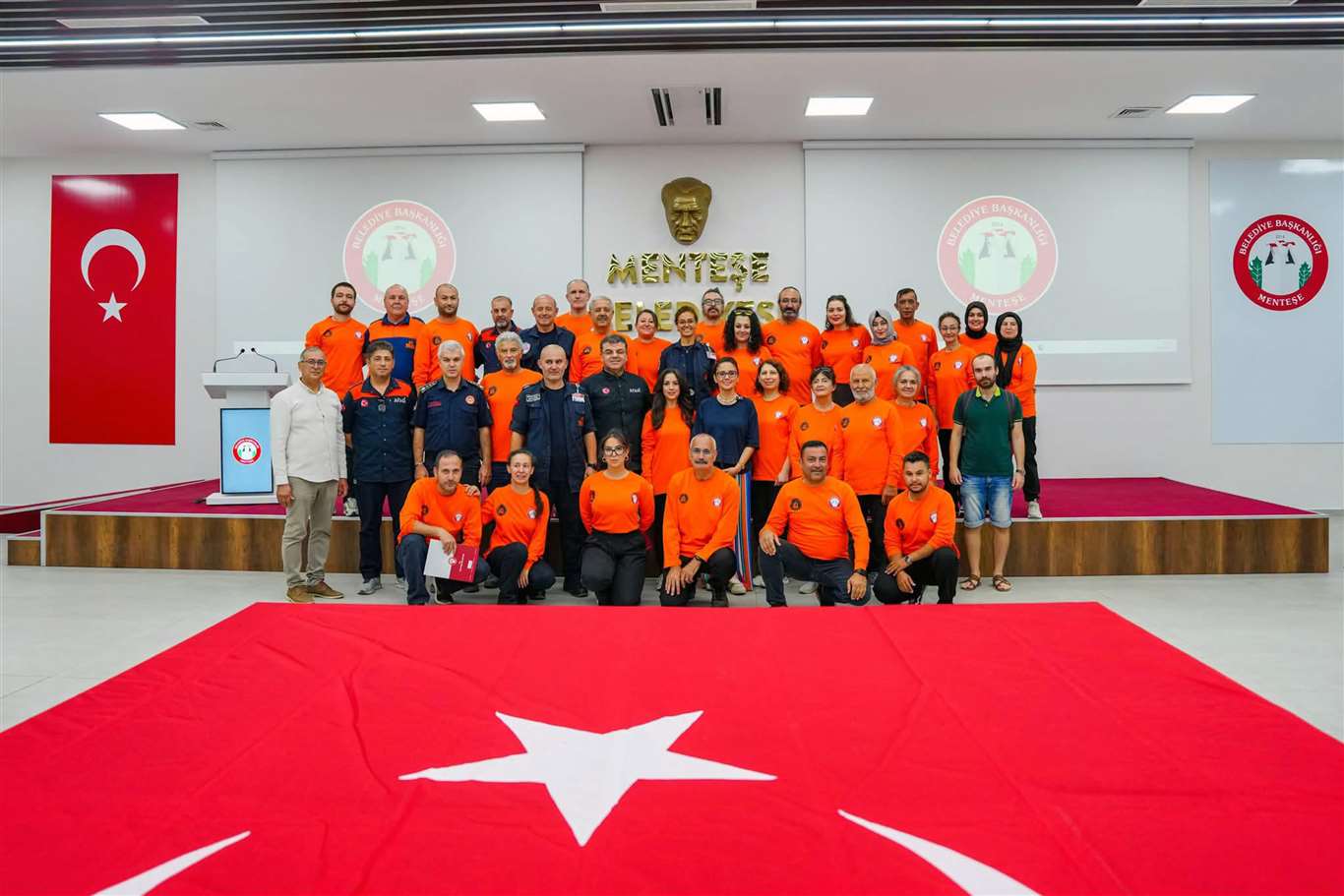 Menteşe’de 27 yeni afet gönüllüsü göreve başladı haberi