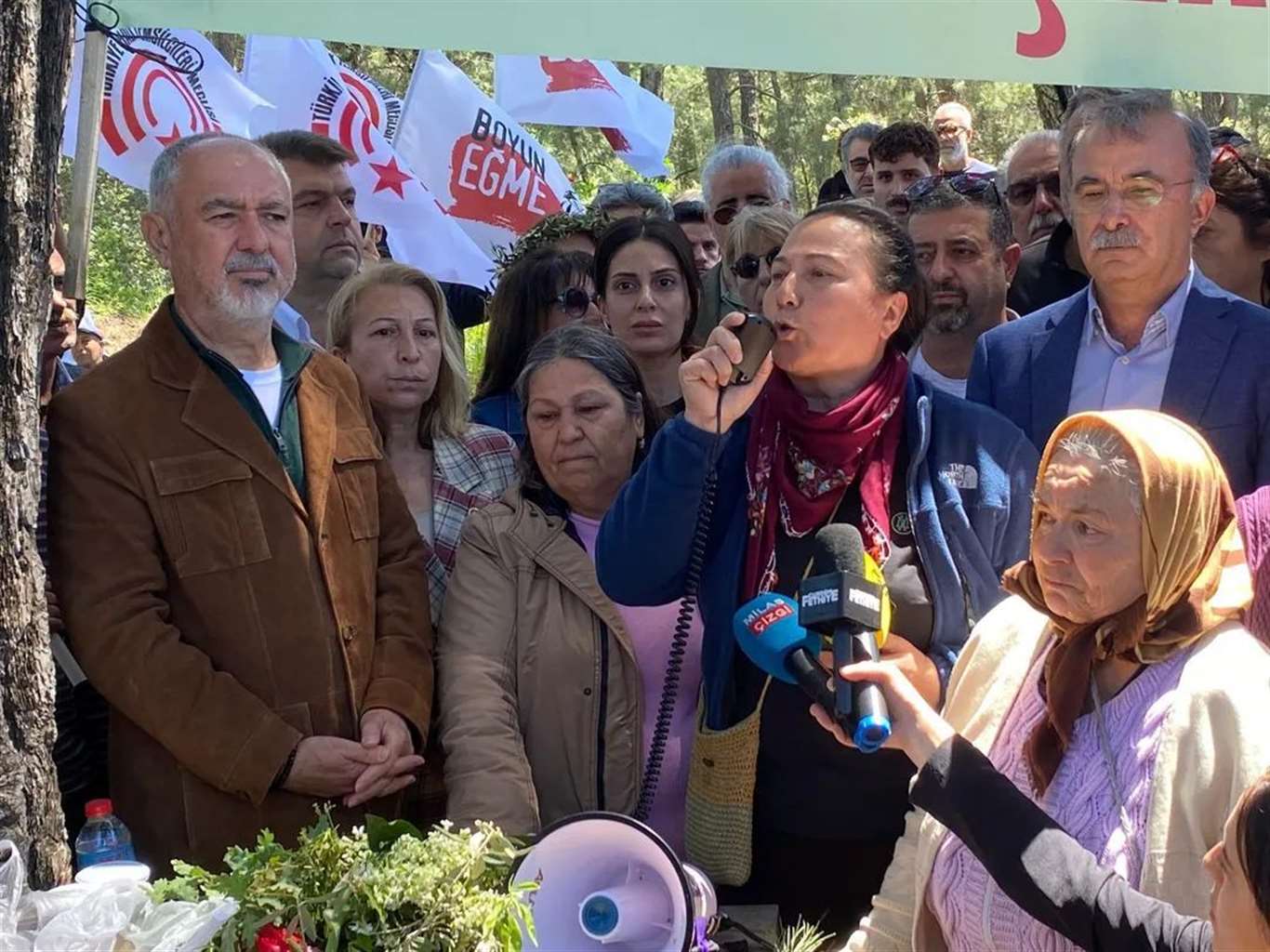 Akbelen'de dayanışma buluşması: 