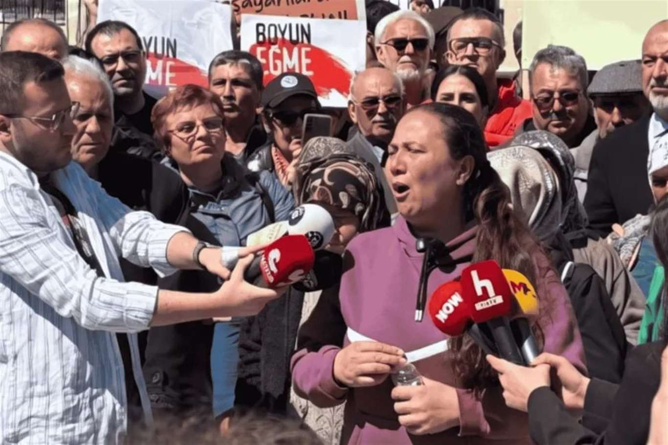 Akbelen direnişçilerinden Ankara'da eylem: 