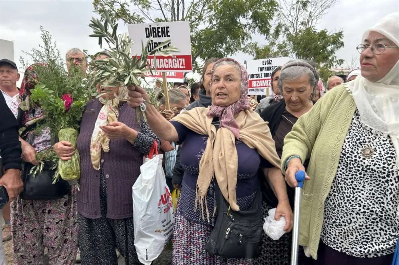 Köylülerden Danıştay önünde adalet çağrısı haberi