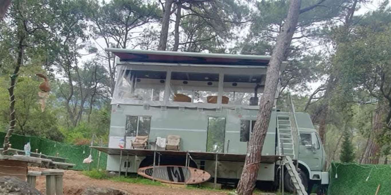 Akyaka Orman Kampı'nda karavan çevrecileri ayaklandırdı haberi