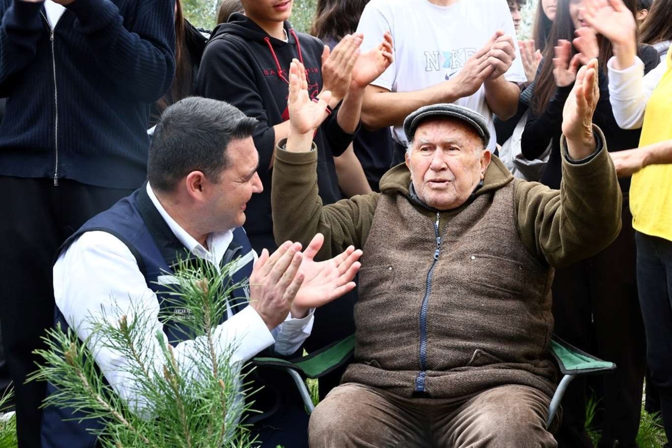    Ali Kelle Hatıra Ormanı'na 1500 fidan dikildi haberi