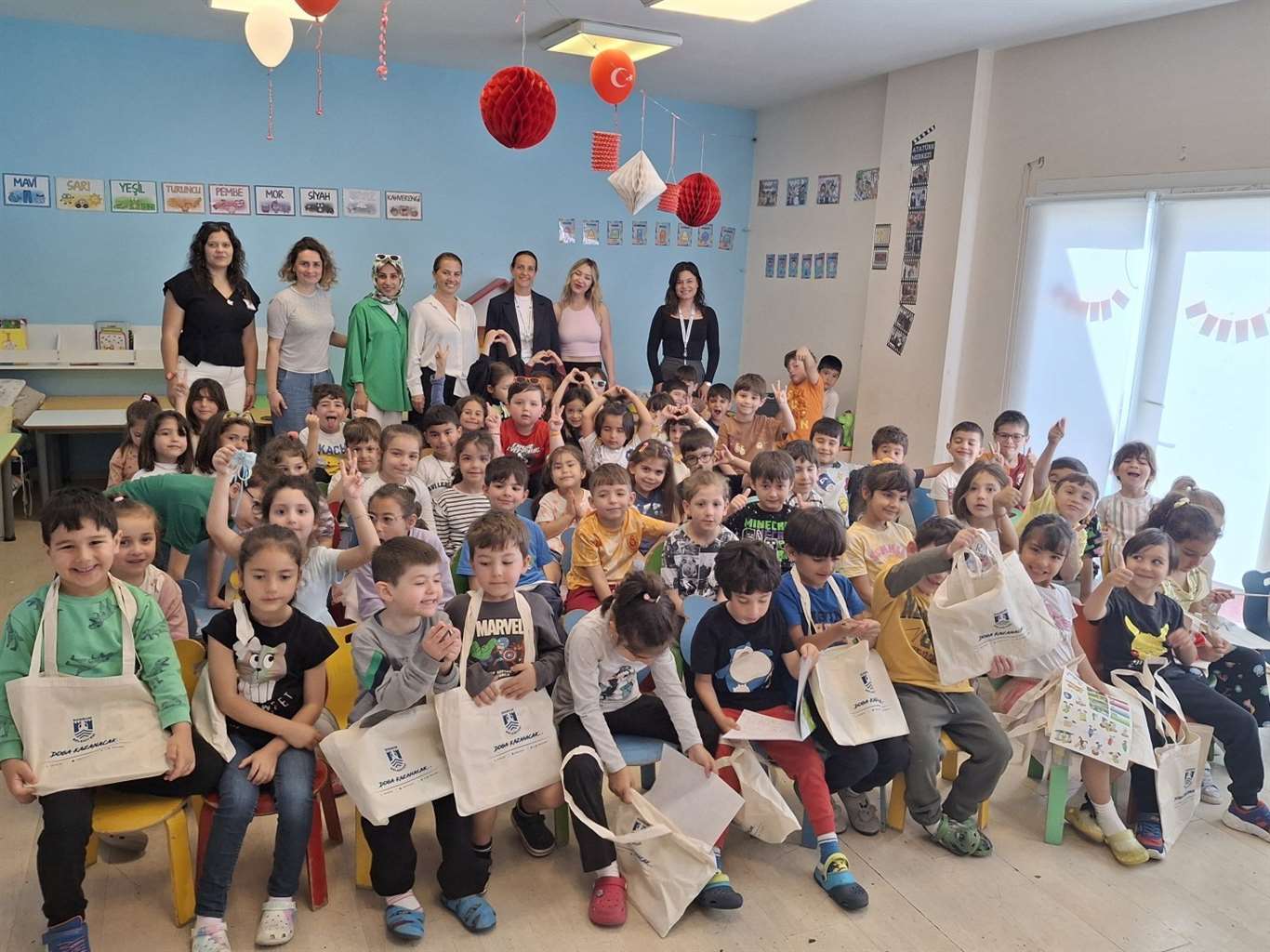 Anaokulu öğrencilerine sıfır atık eğitimi haberi