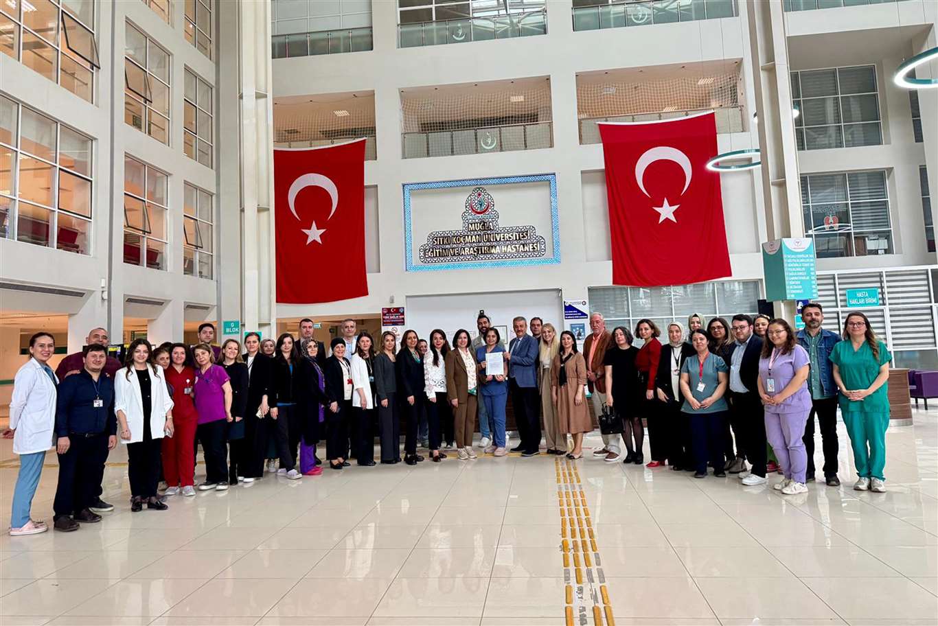    Muğla Eğitim ve Araştırma Hastanesi'ne 'Anne Dostu Hastane' unvanı haberi