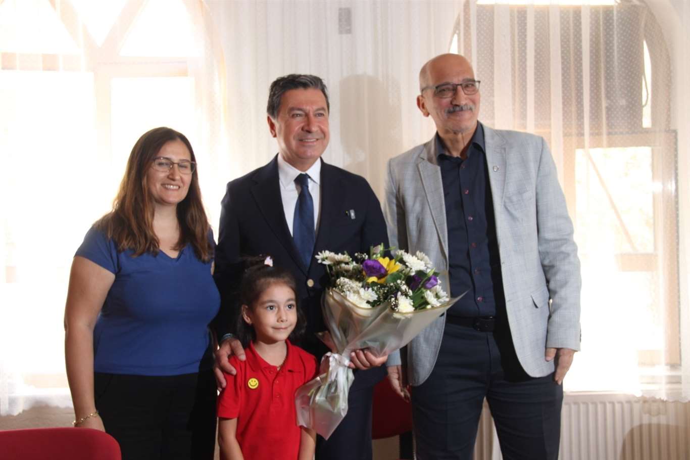    Başkan Aras öğrenci ve öğretmenlerin ihtiyaçlarını dinledi haberi