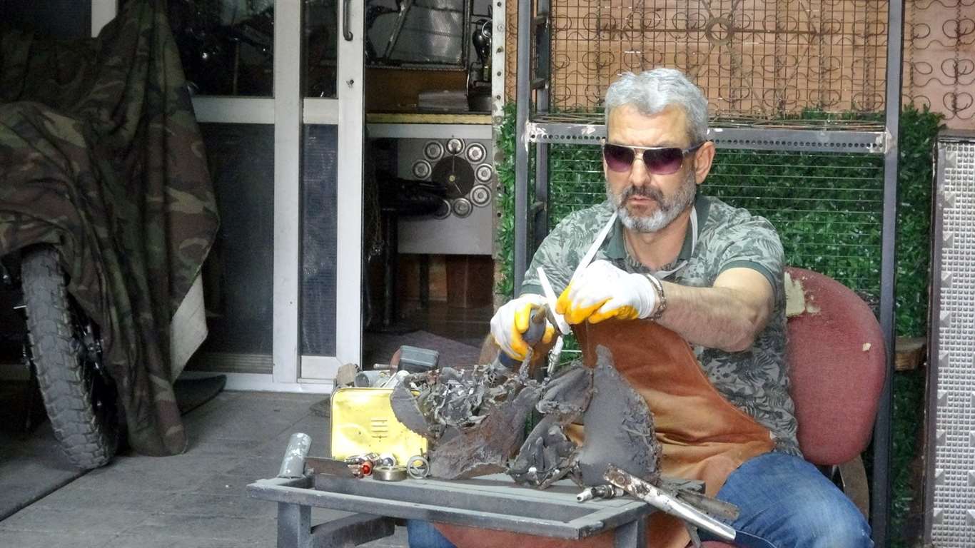 Muğla'da atıklardan sanat doğuyor haberi