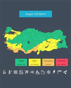 Bakan Çiftçi’den kuvvetli sağanak yağış uyarısı haberi