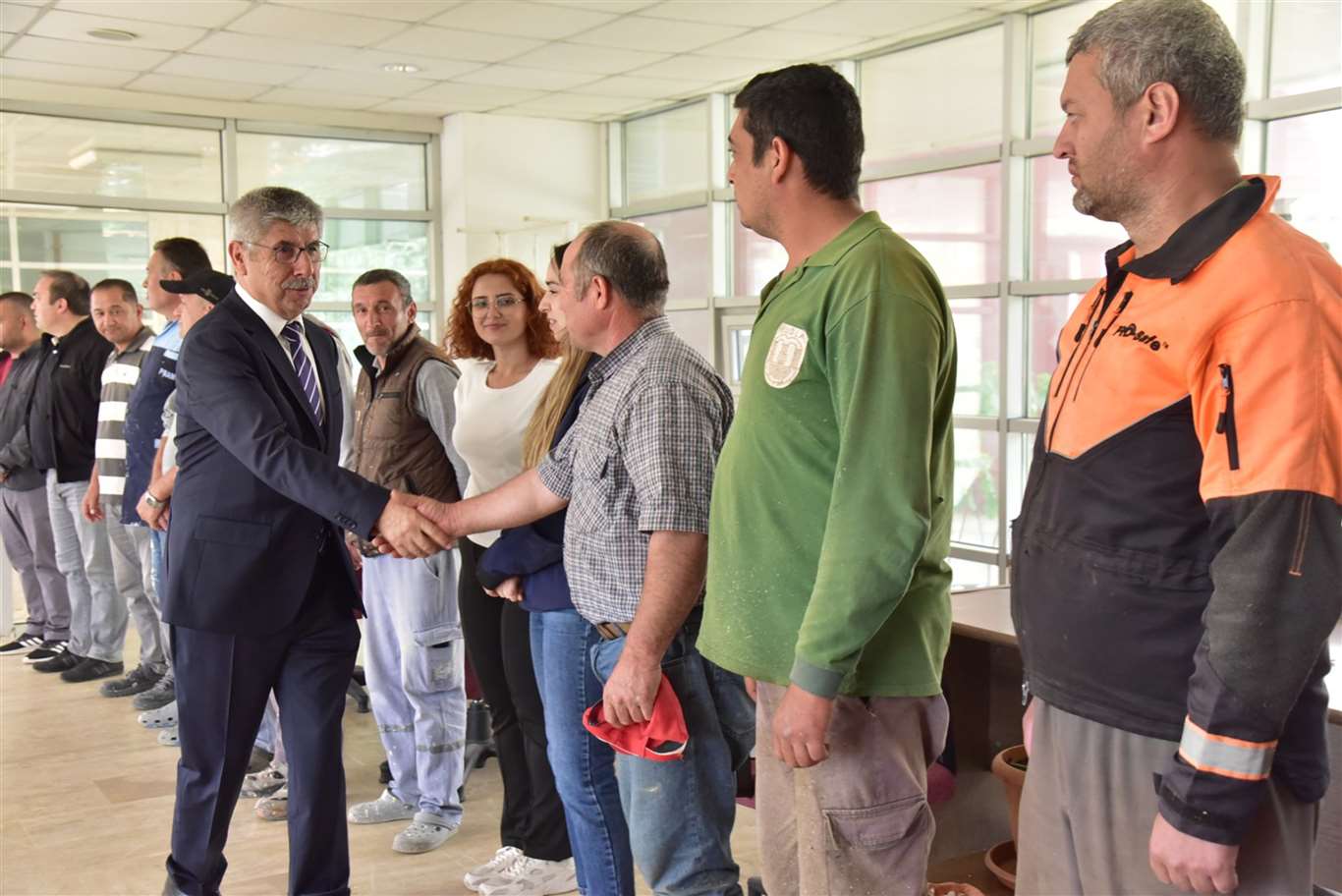    MSKÜ'de bayramlaşma töreni haberi