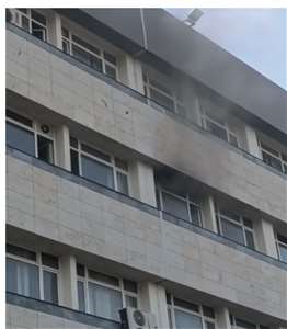 MSKÜ Fen Fakültesi Biyoloji Laboratuvarında yangın haberi