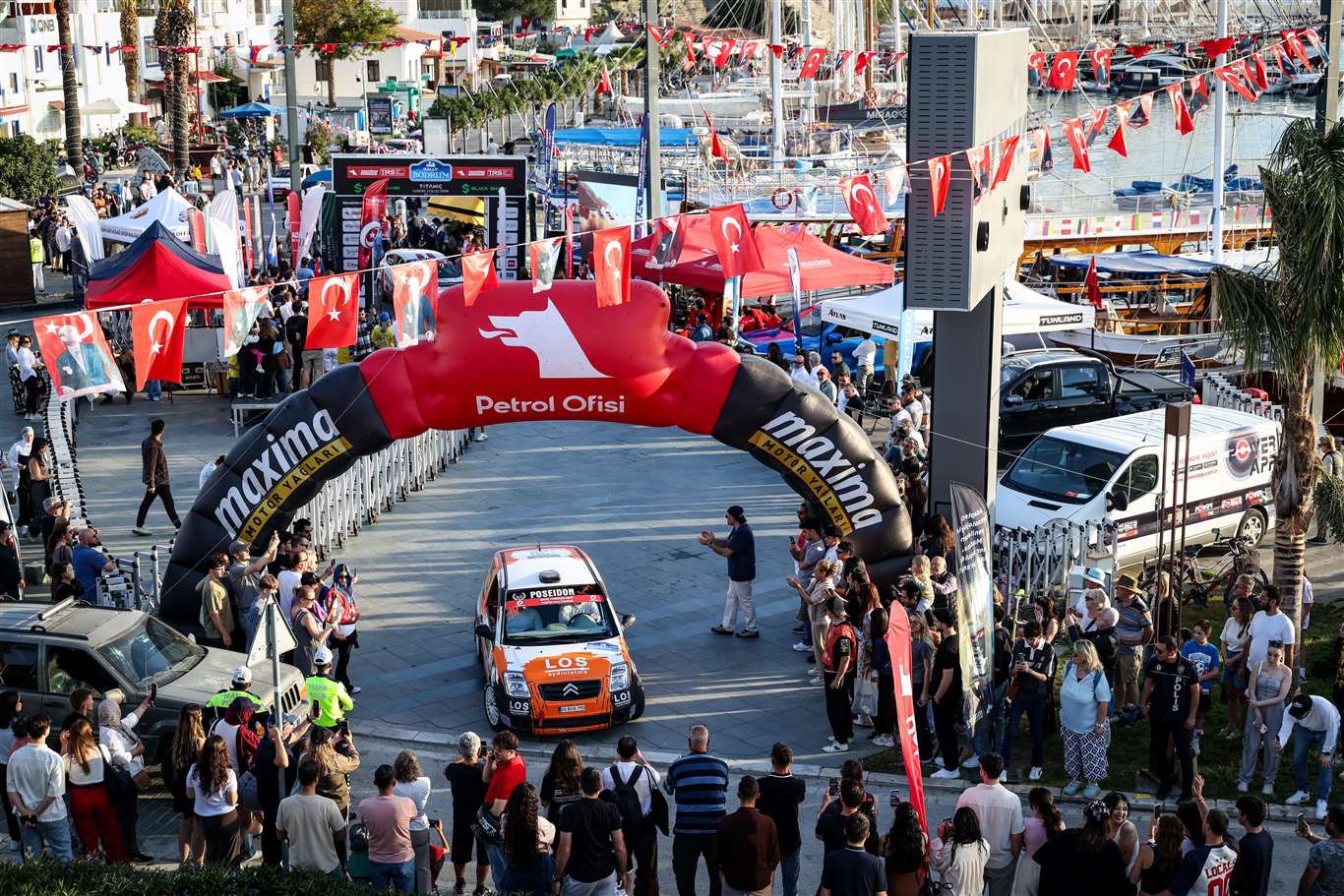 Bodrum'da ralli heyecanı başladı haberi