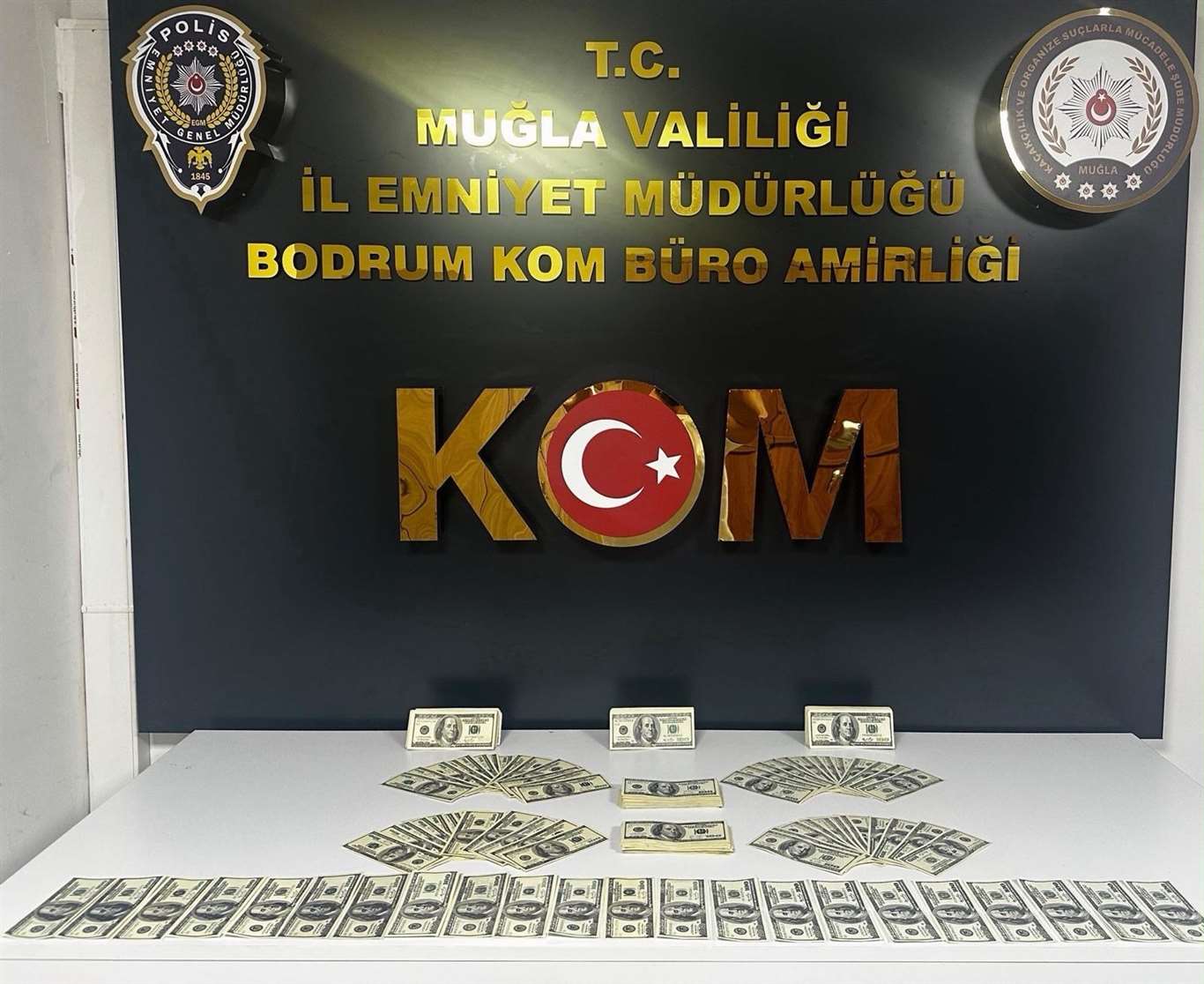  Bodrum’da sahte dolar operasyonu: 46 bin 200 dolar ele geçirildi haberi