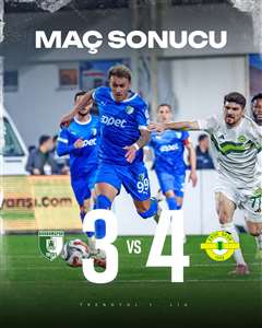 Bodrum FK 6'ncı sıraya geriledi haberi