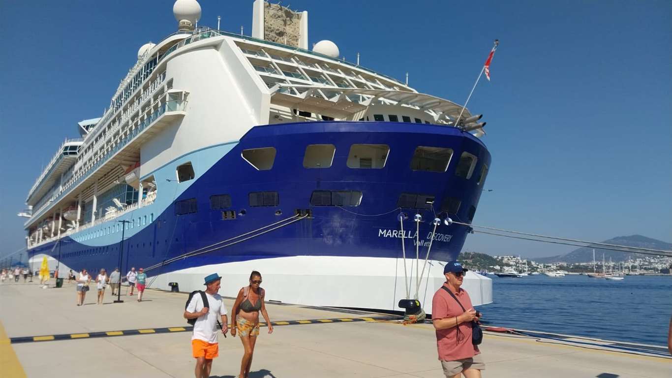 Bodrum'a 1790 yolcusuyla geldi haberi