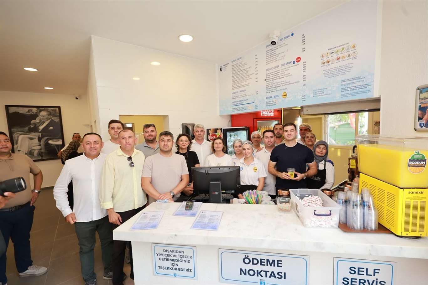Bodrum’da yeni Emekli Kafe hizmete açıldı haberi