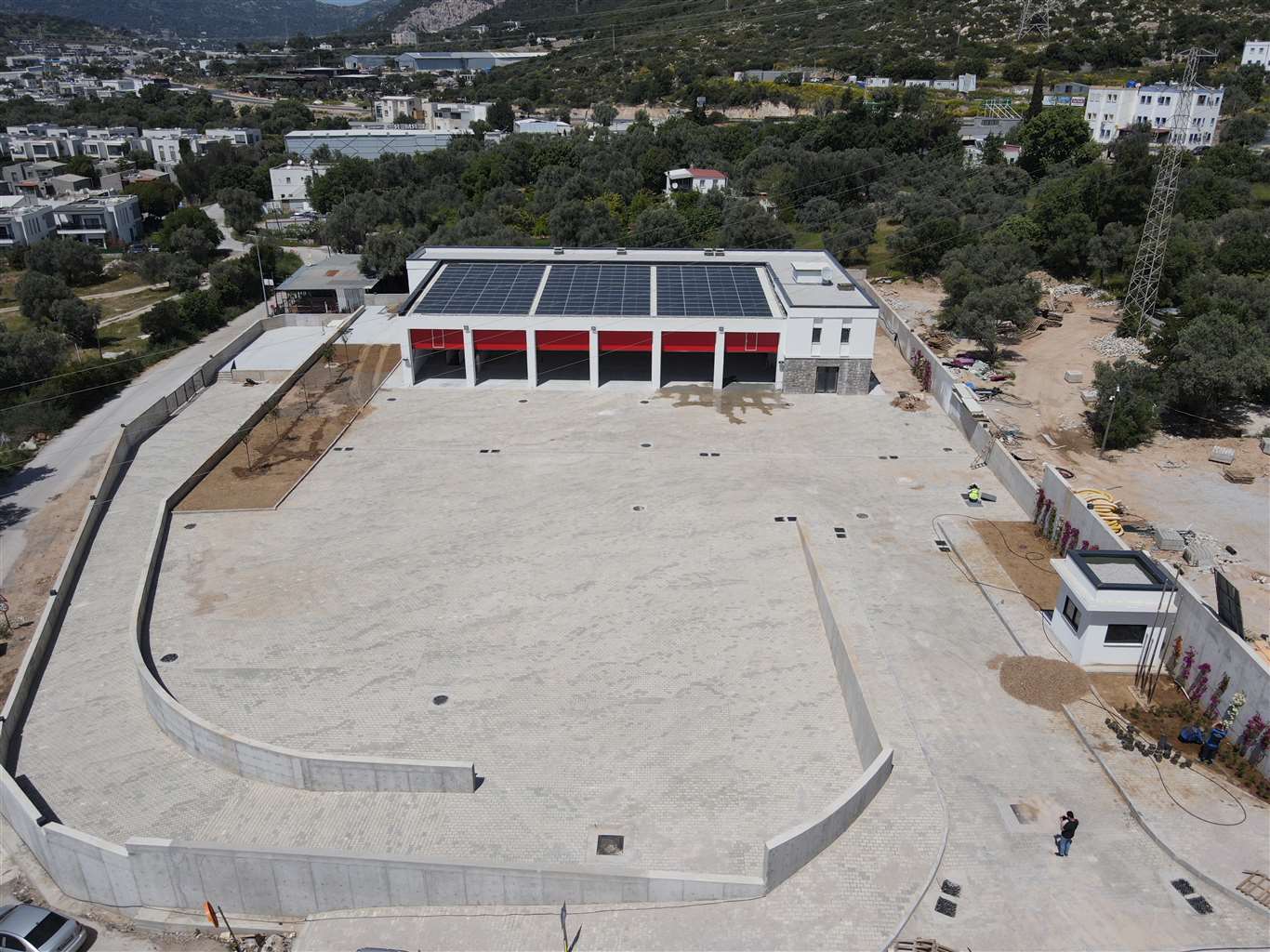Bodrum itfaiye binası tamamlandı haberi