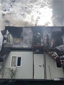 Bodrum'da konteyner yangını haberi