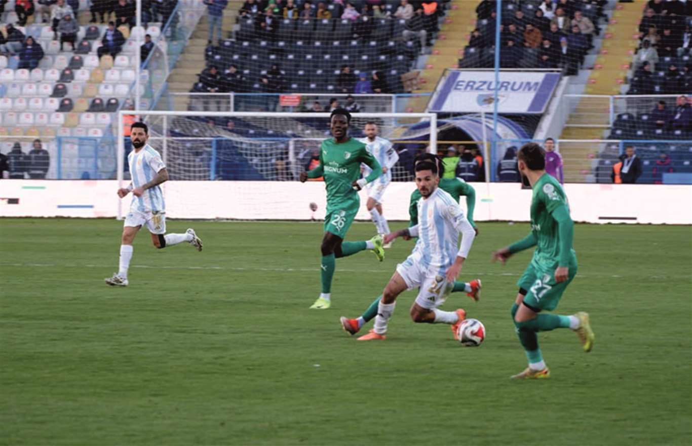 Sipay Bodrum FK Erzurum'dan 1 puanla döndü haberi