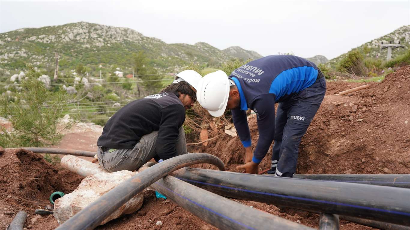 Bozburun Yarımadası'nda içme suyu sorunu tarihe karışıyor haberi