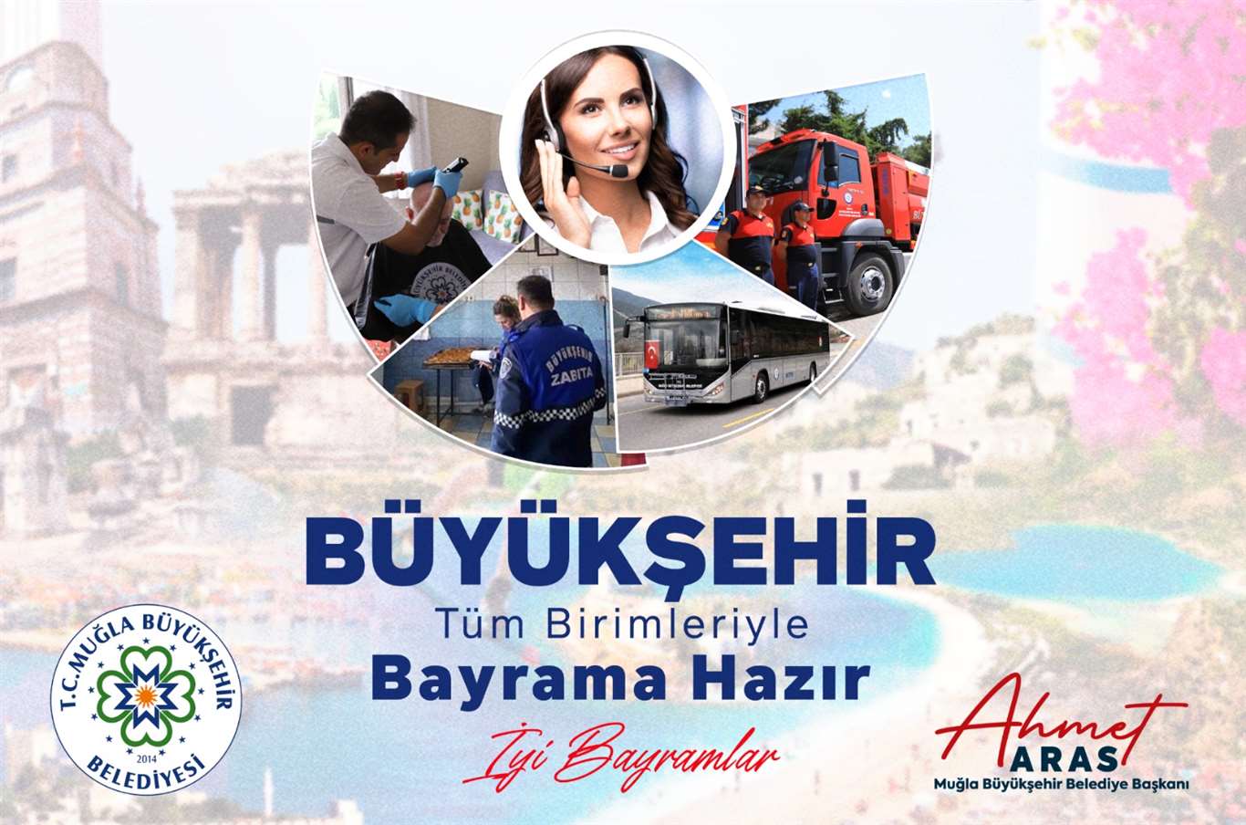    Muğla Büyükşehir Belediyesi bayrama hazır haberi