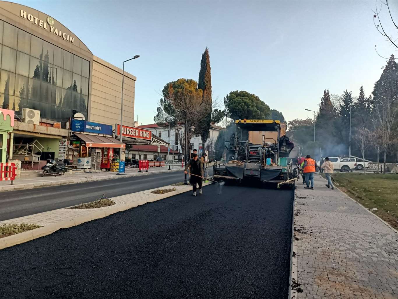 Muğla Büyükşehir Belediyesi'nden Menteşe'de yol yatırımı atağı haberi