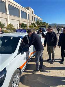    Milli Eğitim Müdürü Emre Çay, direksiyon sınav alanında inceleme yaptı haberi