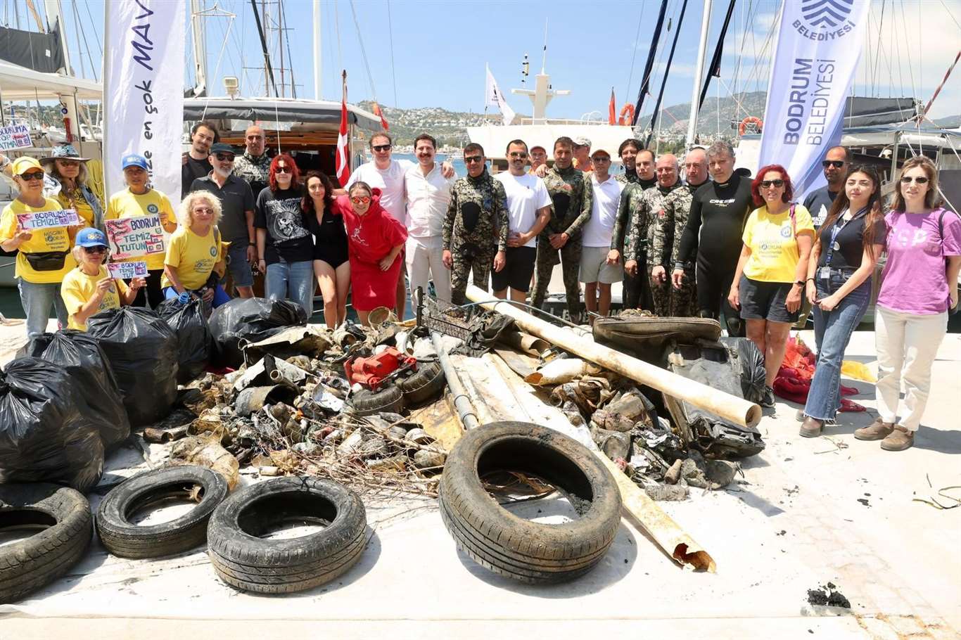 Bodrum'da çevre seferberliği haberi